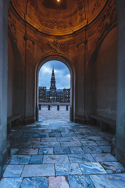Entrada al Palacio de Christiansborg - Sergio Arias Ramón