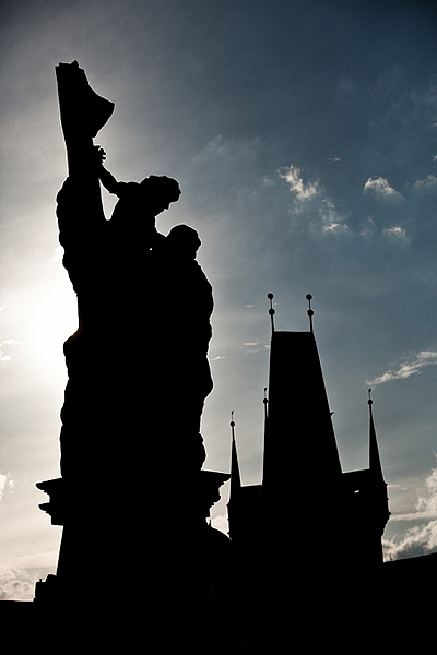 Una de tantas estatuas - Praga - Sergio Arias Ramón