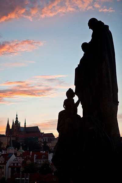 El castillo de Praga al atardecer - Praga - Sergio Arias Ramón