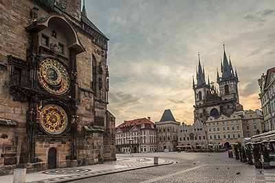 Reloj AstronÃ³mico y la Iglesia de Tynn - Praga - Sergio Arias Ramón