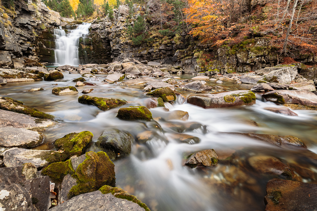 Cascada de Soaso - Ordesa en otoño