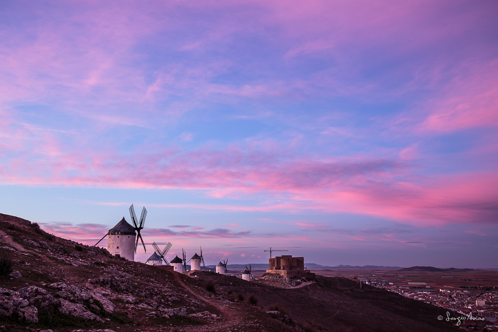 Hora dorada en Consuegra