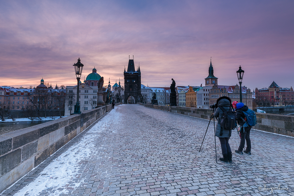 Fotografía del taller fotográfico realizado en Praga