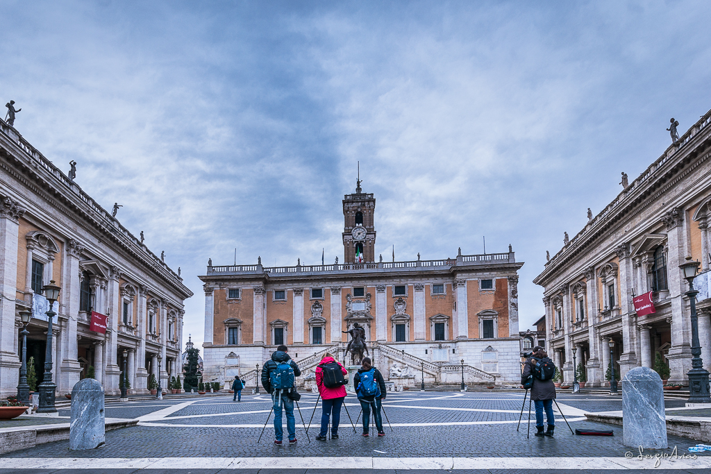 Fotografía del taller fotográfico realizado en Roma