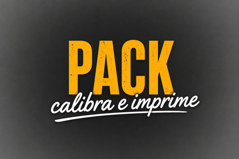 Pack calibra e imprime